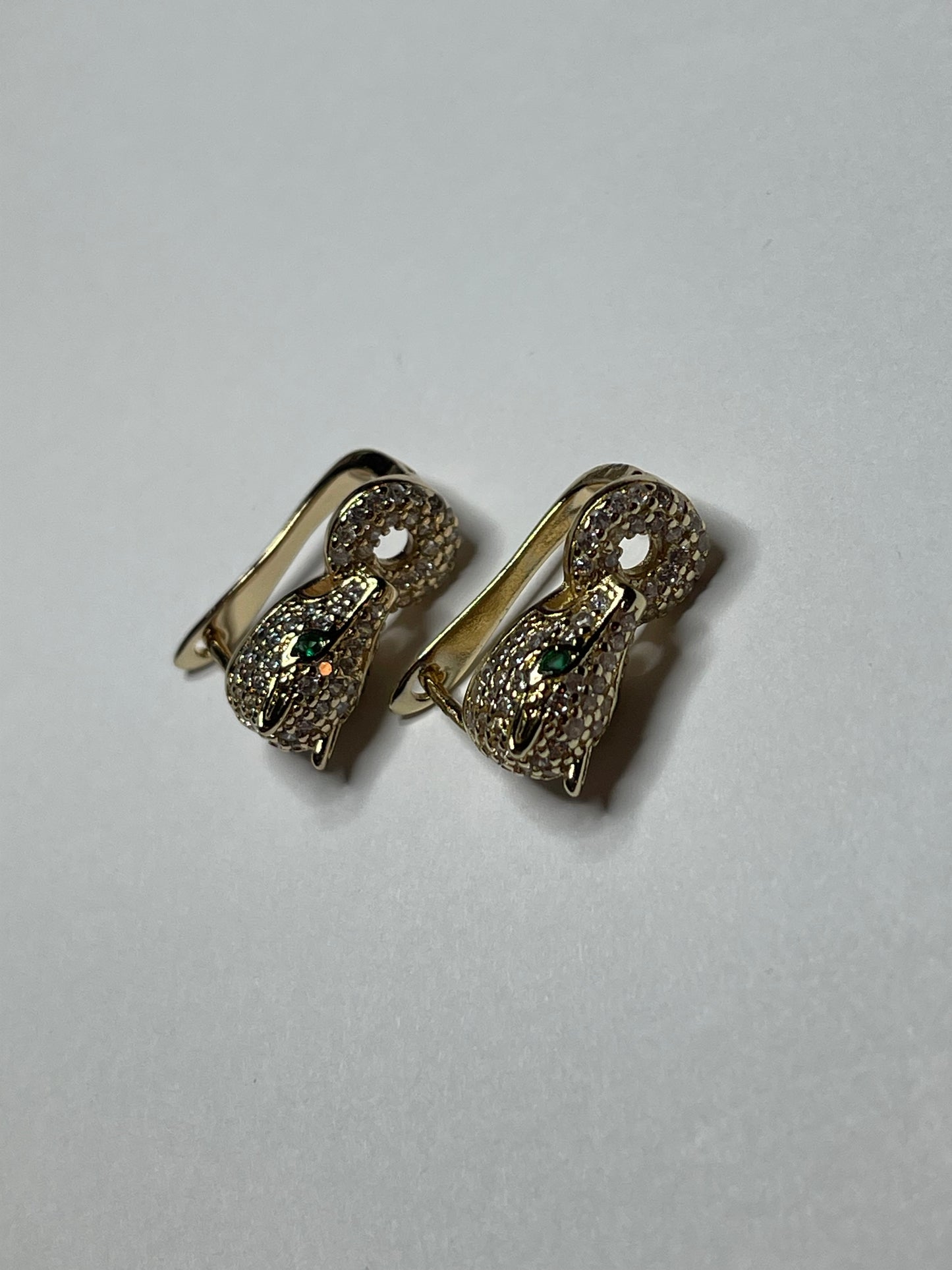 Pendientes de leopardo